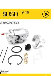CNSPEED Универсальный электронный турбо предохранительный клапан автомобиля поддельные дампа клапан аналоговый звук BOV YC100387