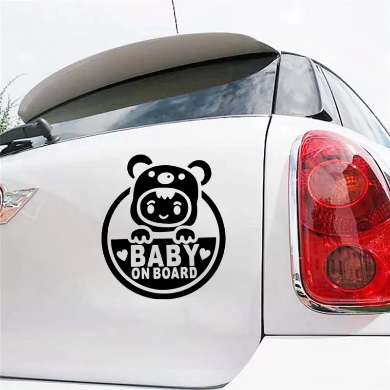 

40101# Die-Cut Vinyl Decal BABY ON BOARD Car Sticker Waterproof Auto Decors on Car Body Bumper Rear Window