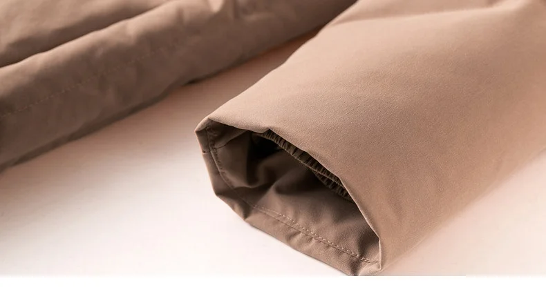 INMAN Winter New Arrival Embroidery Hooded Solid Warm Women Long Down Coat