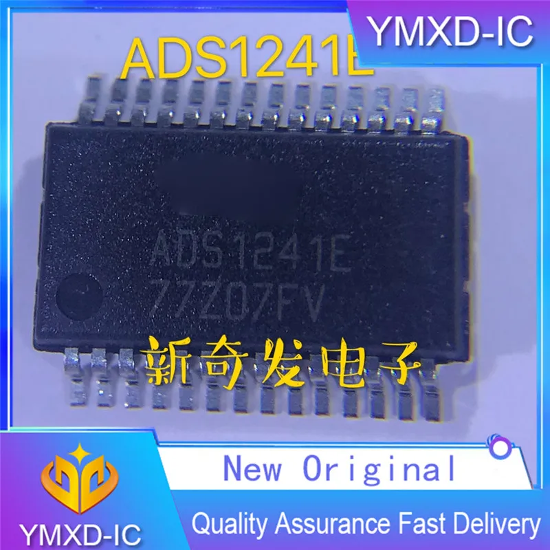 

5 шт./лот новый оригинальный Ads1241e 24-разрядный аналогово-цифровой преобразователь чип подлинный спотовый пакет SSOP-28