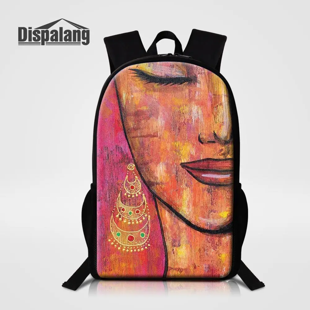 Backpack9 Dispalang, индивидуальный дизайн, школьные сумки, 16 дюймов, женский рюкзак, африканская девочка, принт, школьный рюкзак для девочек-подростков, рюкзак - Цвет: Backpack9