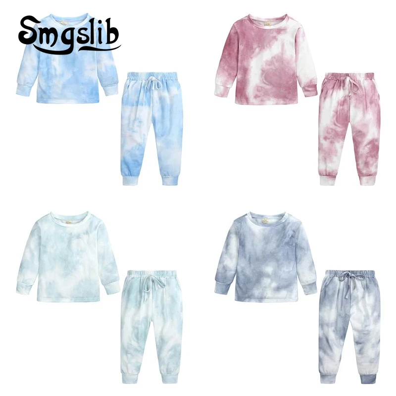 

2020 Spring New Hot Boys' Suits Children's Long-sleeved Hooded Sweatershirt + Trousers Clothes Kids Tracksuit Autumn Outwear Set