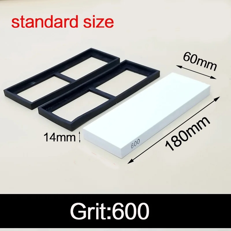 600 grit 240 600 1500 4000 6000 Грит точилка для заточки ножа Камень точильный камень хонинговальный точильный камень вода камень - Цвет: 600 grit