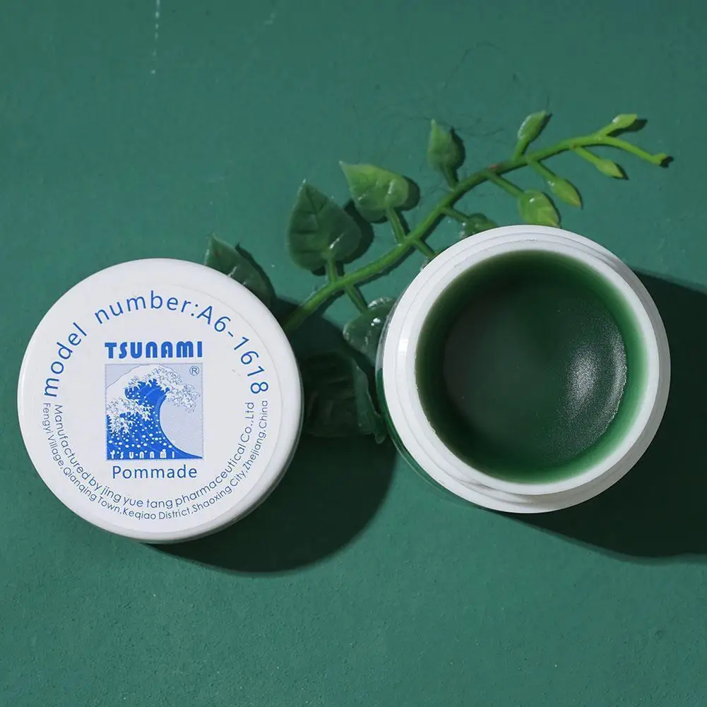 

10g Thailand Green Herbal Ointment Cool Oil Cold Headache Dizziness Rub Supplies Skin Muscle Relief Sunburn Anti-itch Aches M3C1