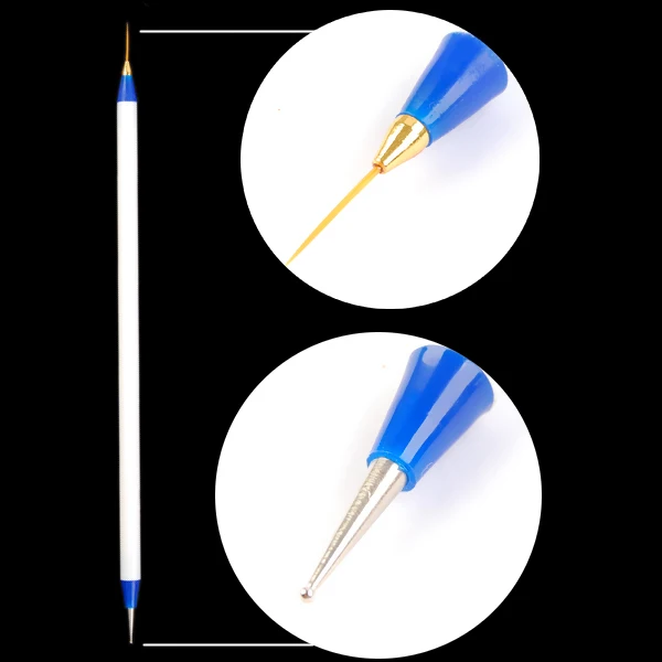 Акриловая кисть для дизайна ногтей ультра-тонкая ручка черчения французских