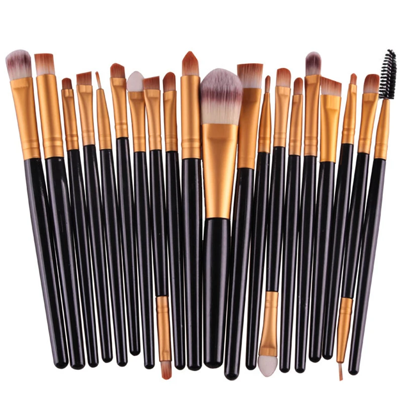 

20pcs makeup brushes set a full set of beginner foundation blush eye shadow loose powder brush eye lip brush eyebrow brush tool