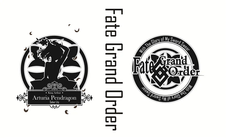 MGF FGO бутылка для воды Fate Grand Order Jeanne d'Arc Alter Lili Saber 600 мл аниме бутылки для питья