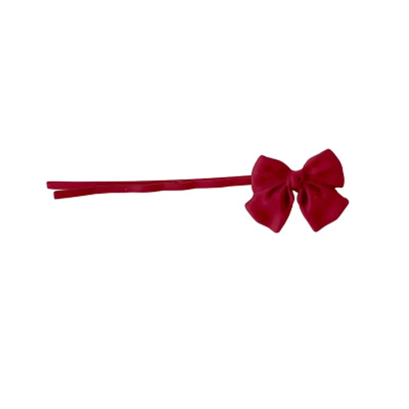 

Red bow cute hairpin fashion hairpin duckbill clip side clip girl bangs clip headdress word hairpin hair ornament
