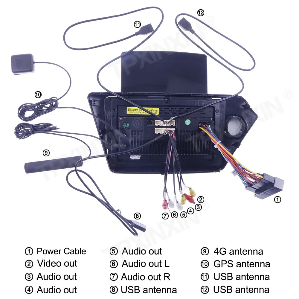 구매 기아 K2 리오 2010-2017 용 안드로이드 10 128G 무선 카플레이 터치 스크린 스테레오 수신기 자동차 GPS 네비게이션 라디오 플레이어 라디오