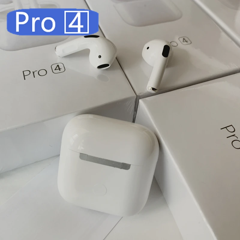 

Mini PRO4 TWS Wireless Earphones Bluetooth 5.0 Earbuds with Charging Case Sports Handsfree Headset for Smart Phones PK I90000