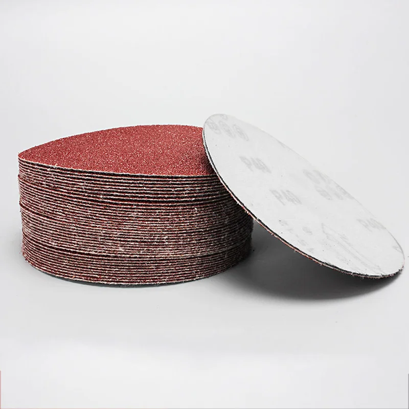 

10pcs 4inch 100mm Sander Disc Sanding Pad 40-2000 Grit Polishing Pad Sandpaper Round Flocking Sandpaper Polishing Hand Tools