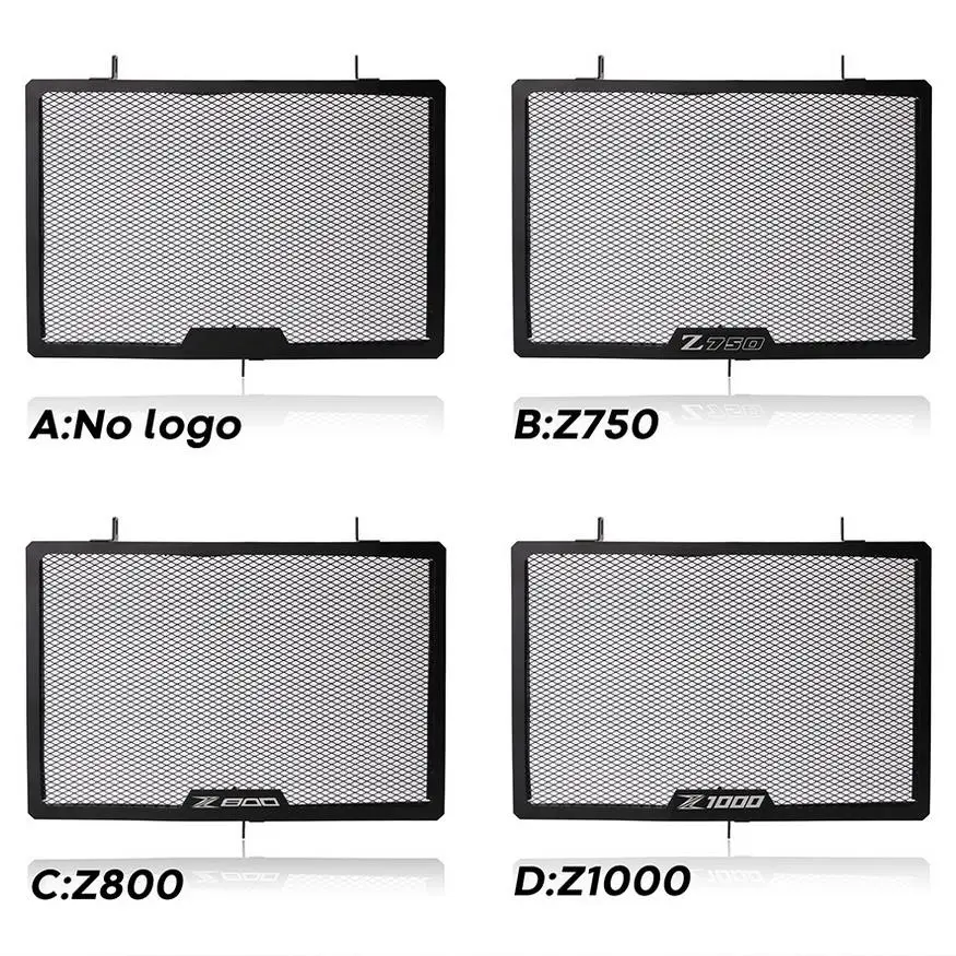 Мотоциклетный охладитель решетка радиатора Защитная крышка для гриля Kawasaki Z1000 Z800