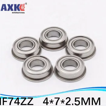 

Boutique flange ball bearings MF74ZZ / LF740ZZ size 4*7*8.2*2.5*0.6 mm