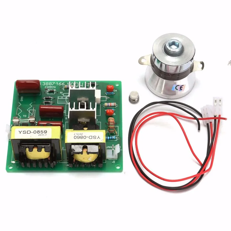 Ac 110v 100w 40k Ультразвуковой очиститель плата драйвера питания + 1 шт 60w