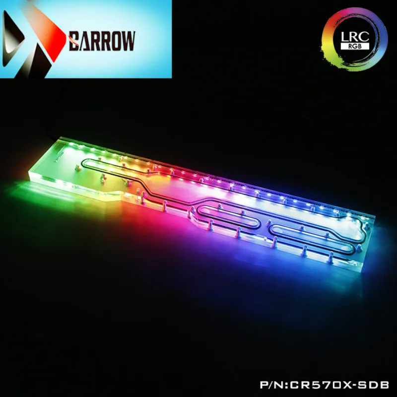 Резервуар Barrow с водяным охлаждением для CORSAIR 570X чехол компьютера прозрачный RGB