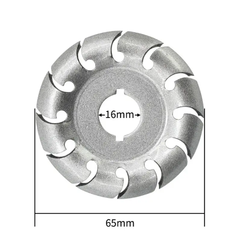 

Electric Angle Grinder Shaping Blade Wood Carving Disc Cutting Woodworking Tool 23GC