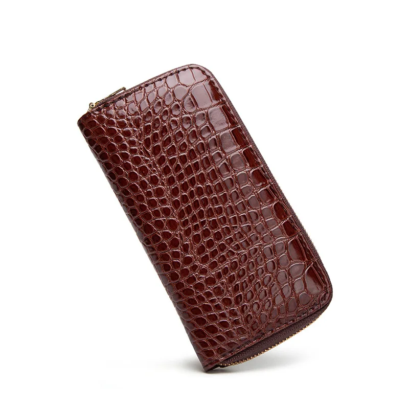 

2piecesof leatheralligator leather women's bag lady famous brand one-shoulder bag women's casual handbag women's sloping bagset.