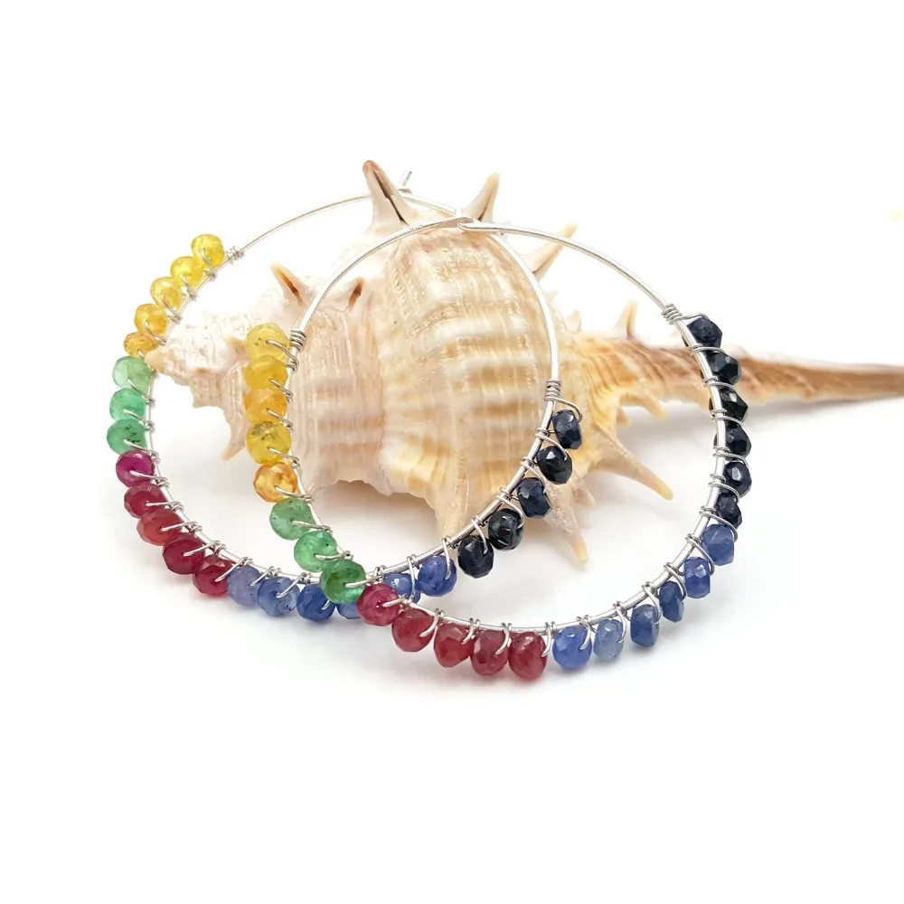 LiiJi уникальный Ларимар пирит шпинель лабрадорит оникс рубиновый сапфир изумруд