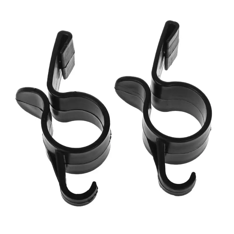 

2Pcs Car Rear Mounting Bracket Umbrella Holder Automobile Organizer For Umbrella Hanging Hooks For Travelling E7CA