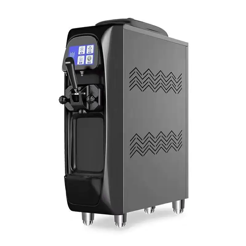Single Head Mini Soft Ice Cream Machine 16-22L / Hour Automatic Maker Digital Display 220V | Бытовая техника