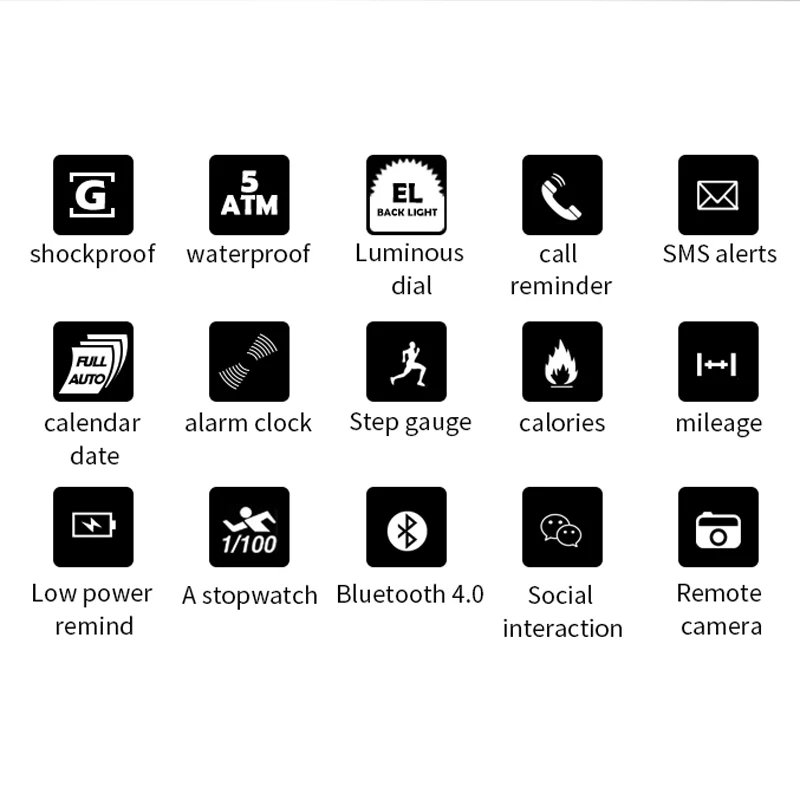 Смарт-часы EX16T водонепроницаемые 5 АТМ Bluetooth дистанционное управление шагомер |