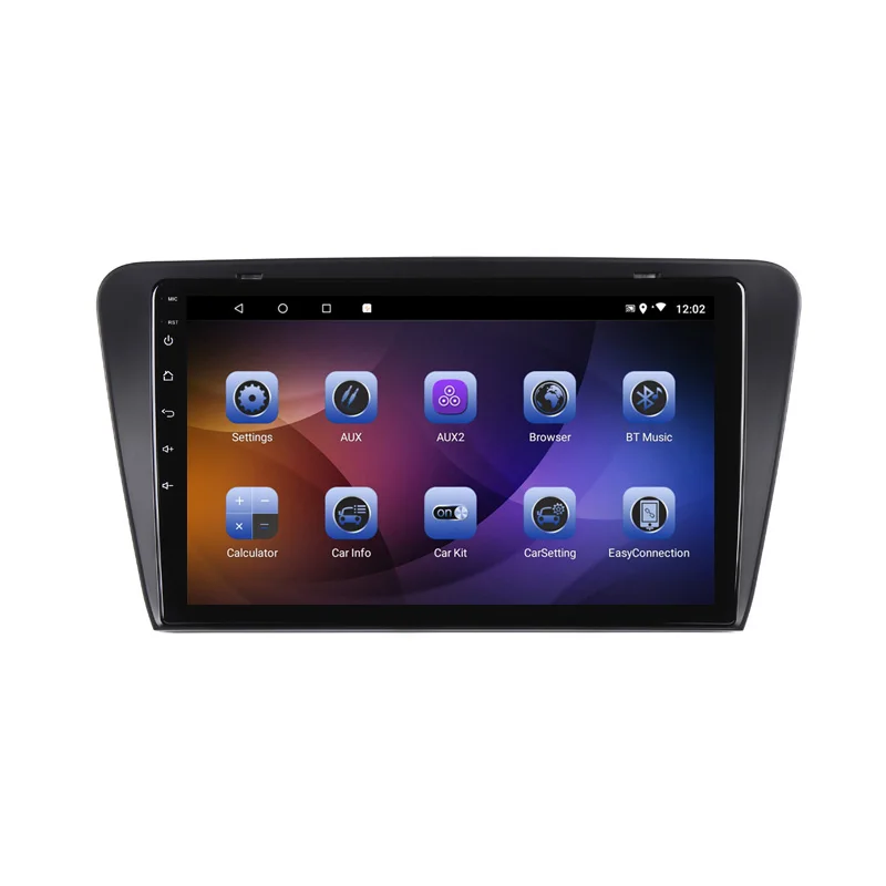 9 "4G RAM 8 ядер Android DVD GPS навигация для SKODA OCTAVIA 2014 2015 2016 2017 аудио стерео