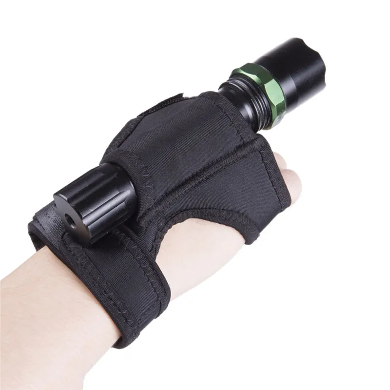 

Diving Flashlight Holder 600D Nylon Multi Functional Portable Adjustable Wrist Hand Wrap Strap Hunting Accessories