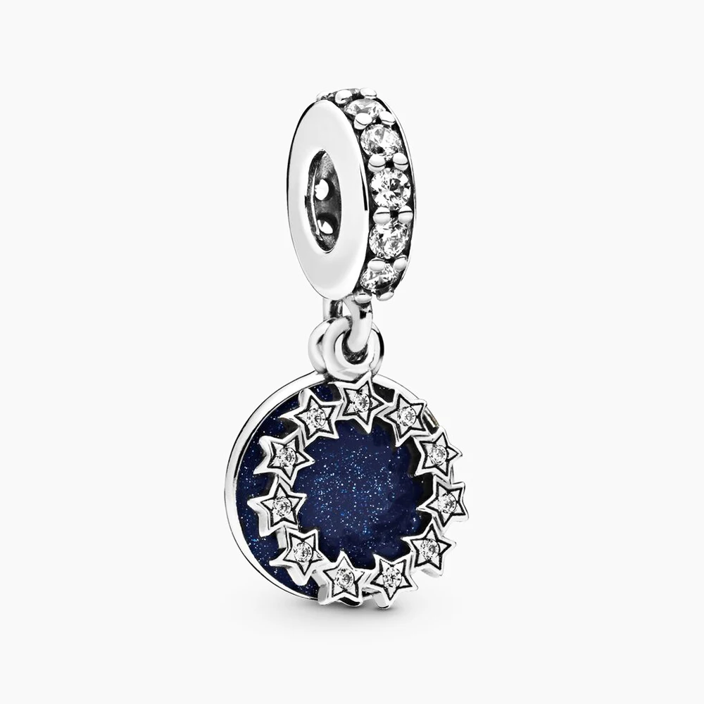 QANDOCCI 925 пробы Серебряные Оригинальные вдохновляющие звезды подвеска для