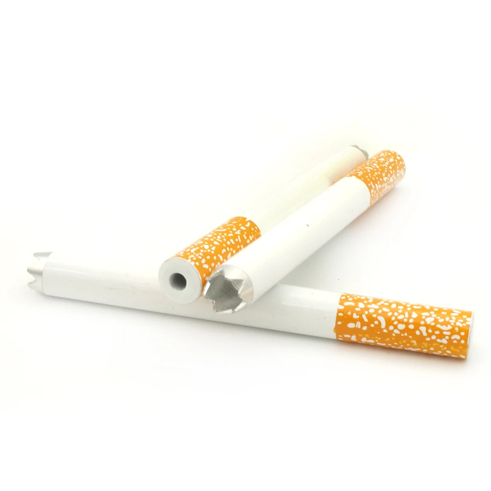 100 шт металлическая труба дым подарки для отца мужа травы курение табака сигары