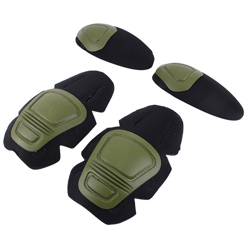 

Knee Protector Set Military Tactical g2 g3 Frog Suit Knee Pads,Elbow Support Paintball Airsoft Kneepad Interpolated Knee Brace