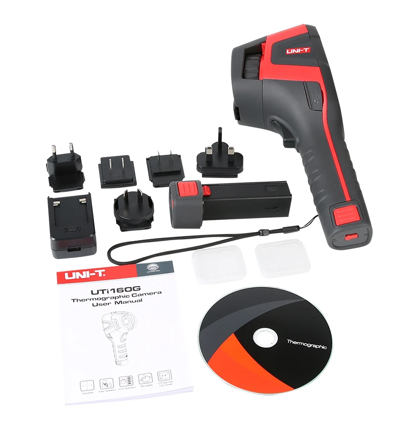 

Thermal Imager -20C to 350C Industrial Inspection Manual Focus Thermal Imaging Thermometer USB Communication