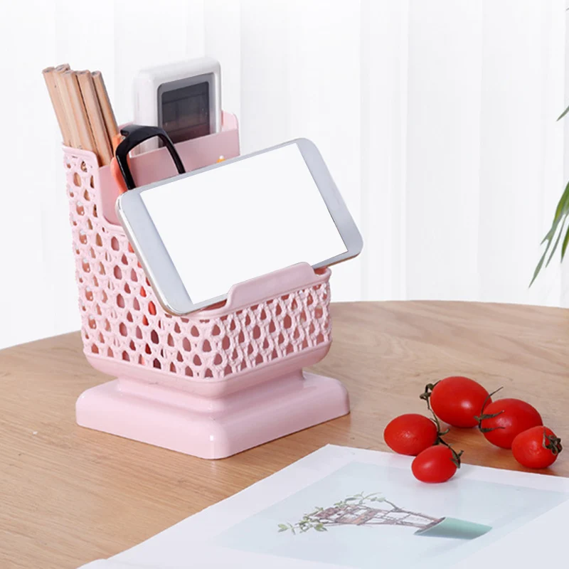 

Plastic Cosmetic Storage Rack 3 Layers Pen Holder for Office Home Desktop Storage Organizer Organizer Storage Desk Accessories