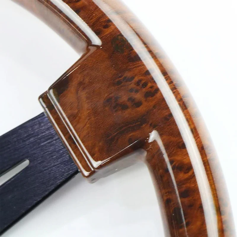 Spceddy MCX гоночный руль 14 дюймов 350 мм древесины/цельную древесину Цвет рулевое