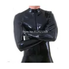 Латексный костюм кошки ручной работы для мужчин, резиновые колготки, боди с передней промежностью, перчатки на молнии, носки, комбинезон, мужские костюмы для косплея