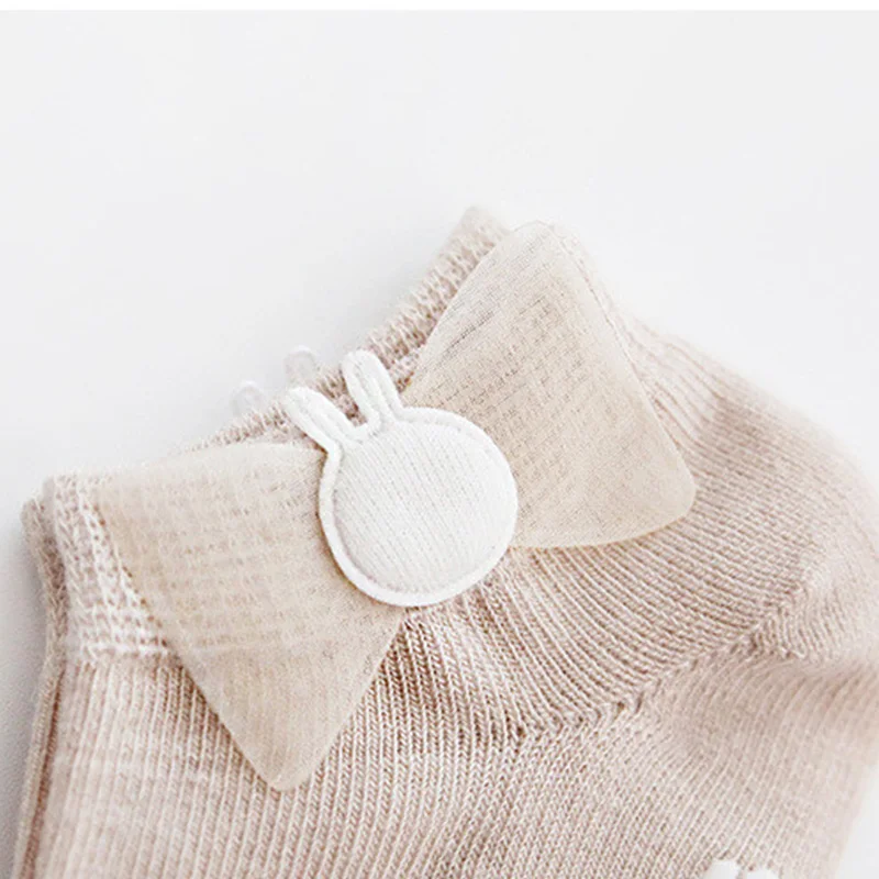 5 Pairs/lot 0-3 years old spring and autumn new three-dimensional accessories baby socks boys and girls general cotton socks