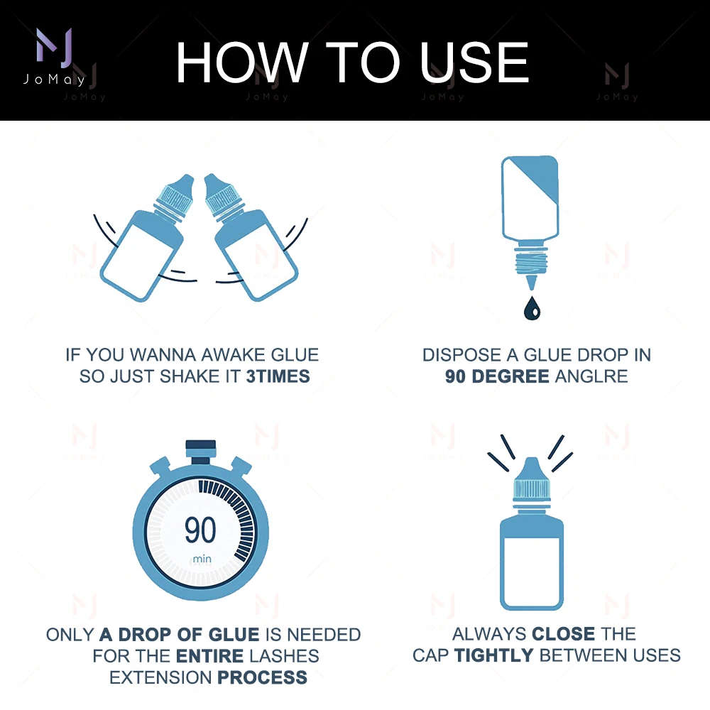 0 3 s клей для ресниц частная марка профессиональный быстрое хорошее удержание