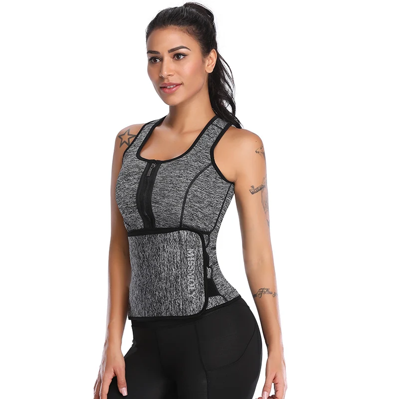 Women Shapewear Neoprene Sauna Waist Trimmer Girdle Wasit Trainer Slimmmg Vest for Women Adjustable Waist Shaper Tummmy Control