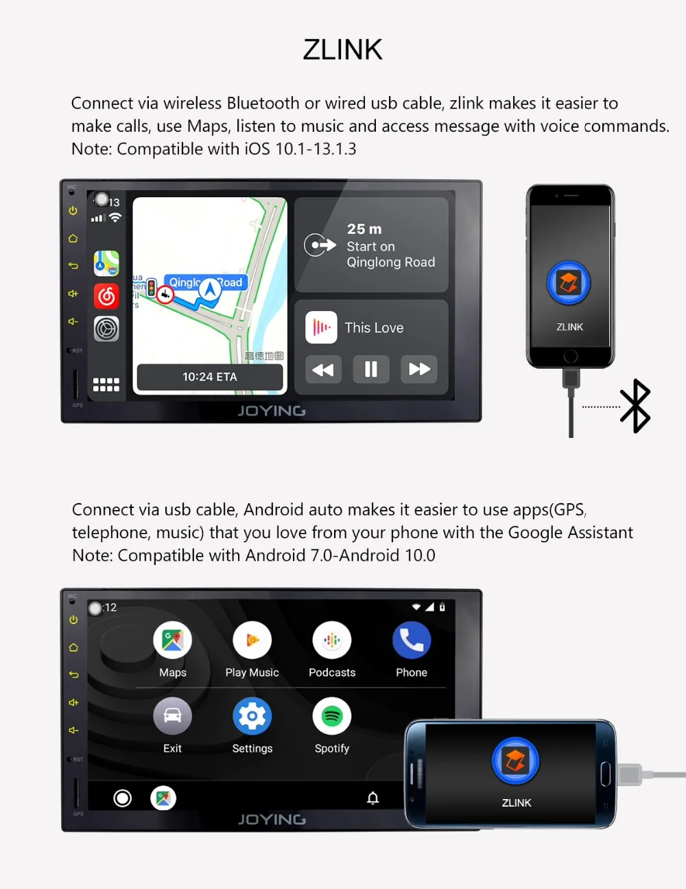 Радуясь Android 8,1 Автомагнитола 4 Гб+ 64 Гб Восьмиядерный мультимедийный плеер для Toyota Corolla/Fortuner/Tacoma- стерео головное устройство