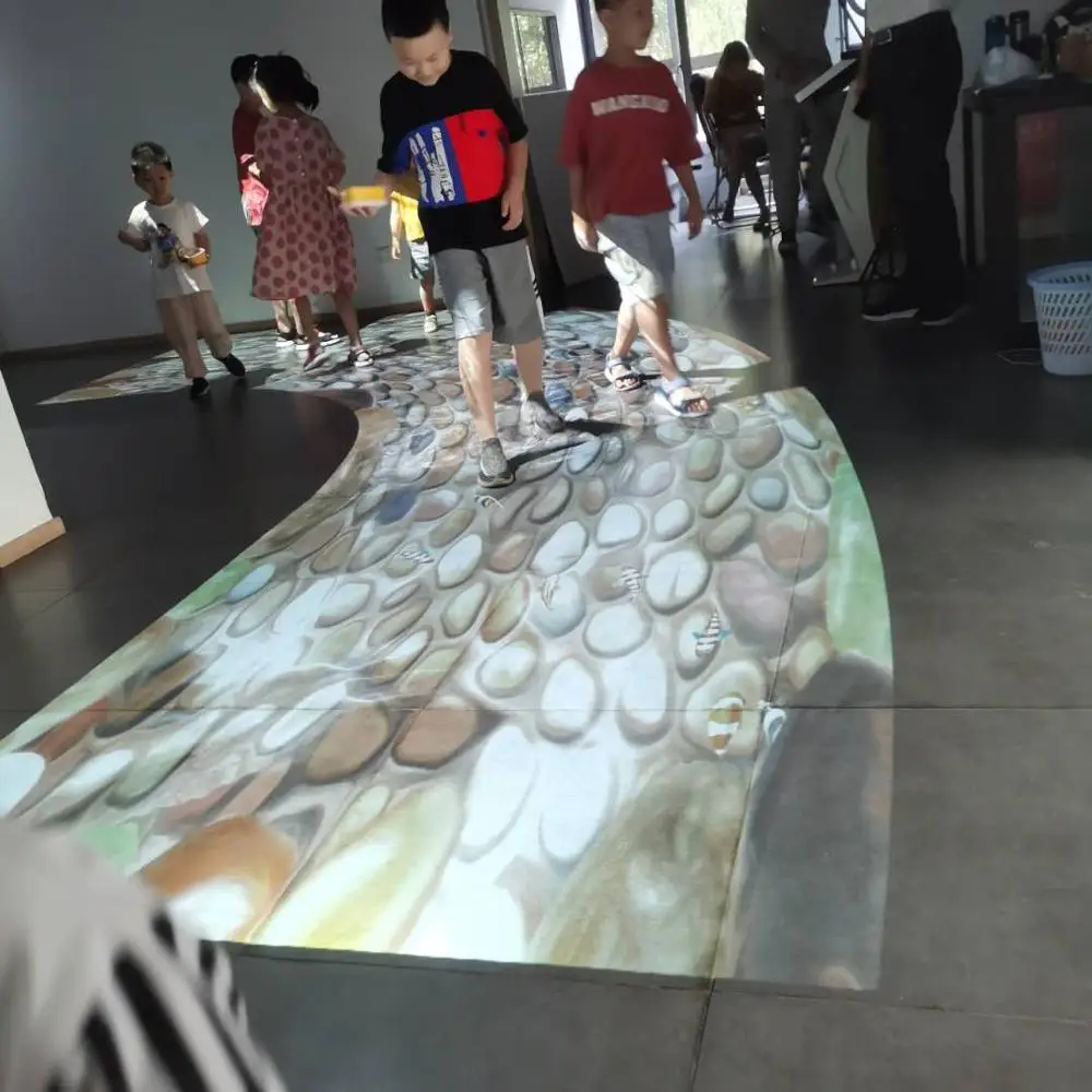 Интерактивная проекция пола DefiLabs рождественские Интерактивные эффекты |