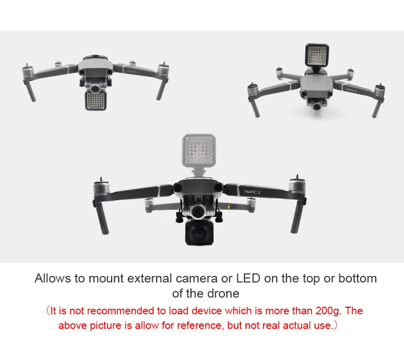 Крепление для камеры STARTRC DJI Mavic 2 pro, панорамный коннектор для камер 360 градусов, крепление для GoPro Hero 5/6/7/8, черный, для OSMO Action