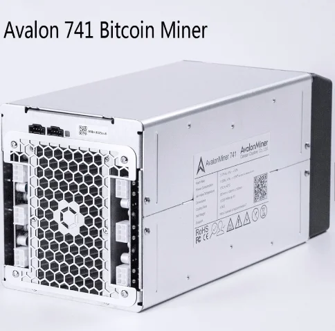 Совершенно новый Биткоин Майнер Avalon 741 с комплектом контроллеров Raspberry Pi RPI3 Canaan 7 3