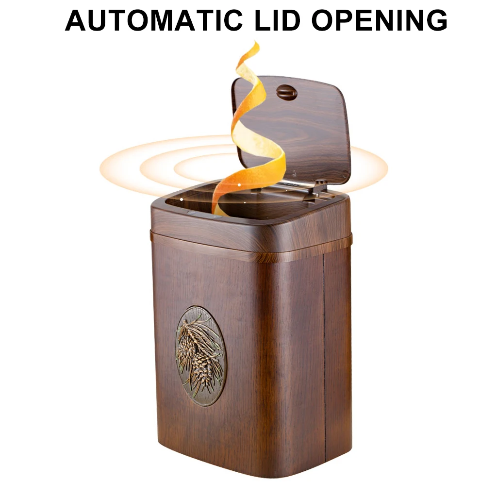 Автоматическая корзина для мусора 8 литровый большой мусорный контейнер умный