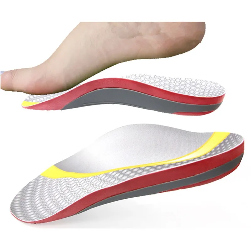 Orthopedic Insoles For Shoes Sole Flat Foot Arch Support  X-o Leg Corrector Men Women Shoe Insole Inserts Heel Pad Inlegzolen Pu