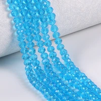 xuqian 2022 fashion crystal glass bead with 6mm for diy necklace bracelets decoration jewelry making accessories b0116