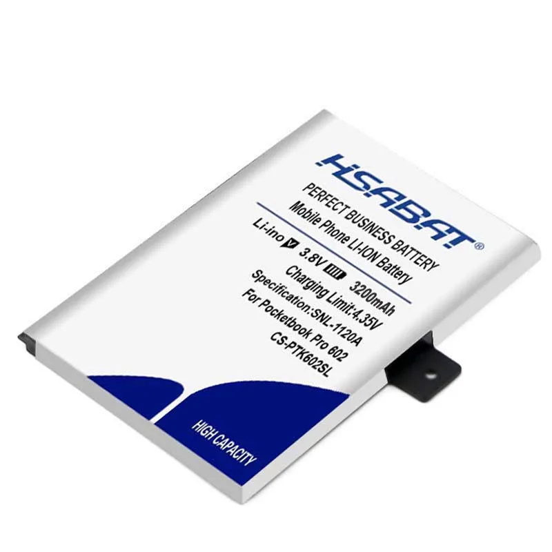Аккумулятор HSABAT CS-PTK602SL 3200 мАч для аккумуляторов Pocketbook Pro 602/603/612/902/903/912/920 |