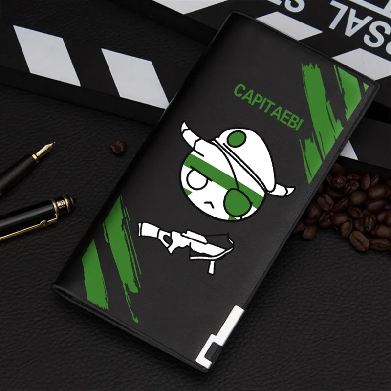 Long-2 Новинка,, короткий кошелек с принтом радуги Six Siege, мультяшная сумка для денег из искусственной кожи, держатель для денег для подростков - Цвет: Long-2