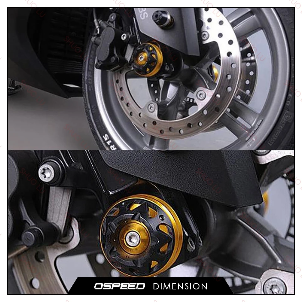 

Для Yamaha YZF R6 R1 YZF-R1 2002-2014 YZF-R6 2006-2016 мотоциклетные передние и задние ползунки оси вилки колеса Защитная крышка