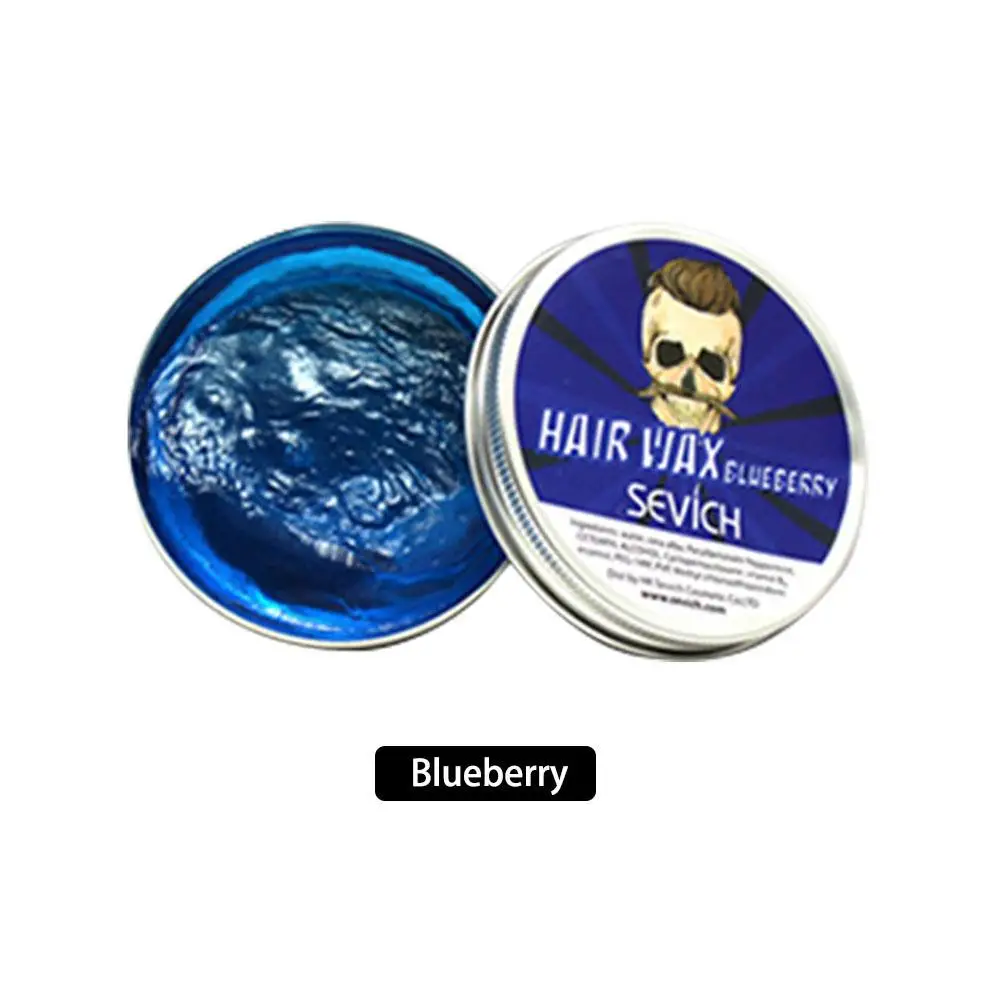 A Hair Wax Natural Hairdressing Wax Styling Cream Hair Tools For Men 100g Hair Styling Clay Hair Pomade Slicked Keep Hair Men Oil - Цвет: A