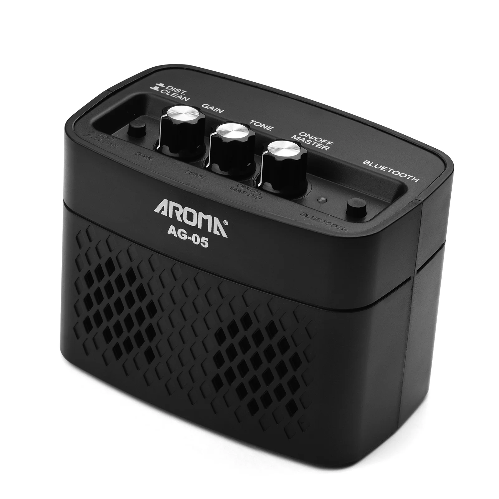 Усилитель для электрогитары AROMA AG 05 BT 5 ваттный стереовыход усиление звука