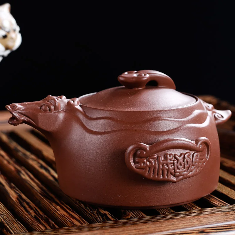 Teapot Purple Clay Teapots Yixing Creative Tea Pot Teaware Drinkware Kung Fu Set Home Decor Crafts Water Kettle Souvenir | Дом и сад